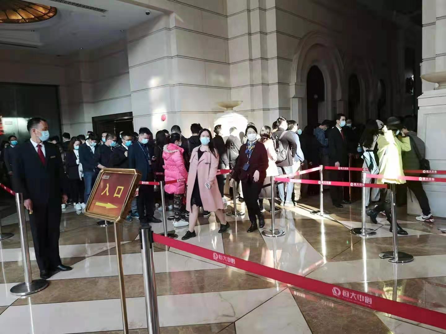 恒大集团员工与访客出入管控系统